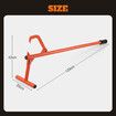 129cm Log Lifter Roller Cant Hook Jack Logging Peavey Heavy Duty Timber Wood Lifting Rolling Raising Tool