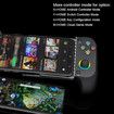 Mobile Gaming Controller for Iphone/Android, Hall Effect Joysticks Wireless Phone Controller with RGB, Suitable for PUBG, Fortnite, Call of Duty Mobile Gamers, Black