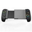Mobile Gaming Controller for Iphone/Android, Hall Effect Joysticks Wireless Phone Controller with RGB, Suitable for PUBG, Fortnite, Call of Duty Mobile Gamers, Black