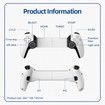 Game Controller Expandable 130-280mm Semicondutor Cooling Fan iPhone Android iPad Tablet for Nintendo Switch PS4 PS5 Xbox Black