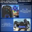 Expandable 143-260mm Game Controller with semiconductor cooling fan iPhone Android iPad Tablet NSSwitch PS4 PS5 Xbox Col.Black
