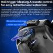 Expandable 143-260mm Game Controller with semiconductor cooling fan iPhone Android iPad Tablet NSSwitch PS4 PS5 Xbox Col.Black