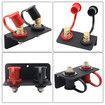 48V 250A Battery Jumper Post Panel, External Battery Blocks for ATV UTV RV Boat Car Tractor Truck Charging