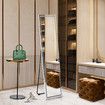 LED Full Length Floor Mirror Free Standing Wall Hanging Hallway Bedroom with Stand and 3 Light Colours
