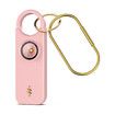 Personal Safety Alarm for Women, Travel Safety Keychains Siren Whistle, Loud Alarm, LED Strobe Light, Personal Emergency Security Safe Devices Key Chain Alarm for Kids Elderly, Pink