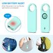 Personal Safety Alarm for Women, Travel Safety Keychains Siren Whistle, Loud Alarm, LED Strobe Light, Personal Emergency Security Safe Devices Key Chain Alarm for Kids Elderly, Blue