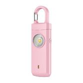 Rechargeable Personal Alarm for Women, Christmas Birthday Gifts for Women, Daughter, College Student, Teen Girl, Elders, Kids, Siren Alarm, USB Charging, Pink