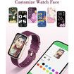 Smart Watches for Women Compatible with iPhone Android Phones, Purple