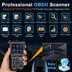 OBD2 Scanner Battery Tester for Car,Color Screen Code Reader Easy Setup Clear Engine Fault Light,Diagnostic Scan Tool Read Voltage/Life for All OBD II Protocol Cars Since 1996