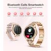 Smartwatch Women Luxury Diamonds 1.3 Inch HD Answer Make Calls Android iPhone Fitness Tracker Sport Heart Rate IP68 Waterproof Sleep Monitor
