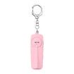 Personal Alarm Keychain 130dB Self Defense Security With Led Light For Women Girls Kids Elderly Color Pink