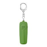 Personal Alarm Keychain 130dB Self Defense Security With Led Light For Women Girls Kids Elderly Color Green