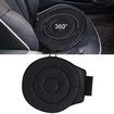 360 Rotating Seat Cushion,Swivel Seat Cushionfor Elderly,360 Degrees Swivel Car Seat,Non Slip,Memory Foam,Ergonomic Design (Black)