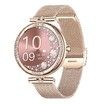 Smart Watches for Women with Make and Answer Call with Diamond for Android, iOS, Rosegold