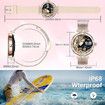 Smart Watches for Women with Make and Answer Call with Diamond for Android, iOS, Rosegold