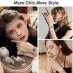 Smart Watches for Women with Make and Answer Call with Diamond for Android, iOS, Rosegold