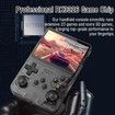 Handheld Game Console 3.5 inch Preinstalled Emulator System Transparent Black 64GB