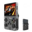 Handheld Game Console 3.5 inch Preinstalled Emulator System Transparent Black 64GB