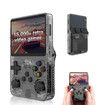 Handheld Game Console 3.5 inch Preinstalled Emulator System Transparent Black 64GB