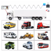Wireless WiFi Reversing Car Camera Magnetic Rearview Rechargeable For iPhone Android