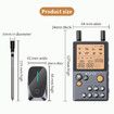 Wireless Meat Thermometer, 195FT Digital Meat Thermometer Wireless with 2 Meat Probes