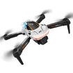 6K Drone Dual Camera WIFI GPS Quadcopter Remote Control Obstacle Avoidance Aerial Photography Color White