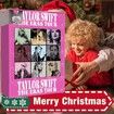 Taylor Christmas Advent Countdown Calendar Contain 24 Pieces Gift Christmas Acrylic Decoration And Bracelet Surprise Christmas Gift