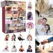 Taylor Christmas Advent Countdown Calendar Contain 24 Pieces Gift Christmas Acrylic Decoration And Bracelet Surprise Christmas Gift