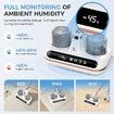 5in1 Cordless Mattress Bed Deep Vaccum Cleaner UV-C Light Ultrasonic 10000pa 80000/min Strong Suction Mite Remover Dust Pet Hair Removal