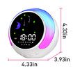 Digital Alarm Clock Bedroom Kids Sunrise Moon Night Light Sound Machine Decor Morning Wake Up Bedroom Girls Boys