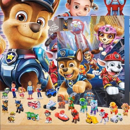 Bluey Advent Calendar Pack Packaging To Find A Bluey Surprise Each Day For 24 days Christmas Gift for Kids