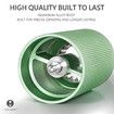 Chestnut C3S Manual Coffee Grinder,Stainless Steel S2C Conical Burr Coffee Grinder,Hand Coffee Grinder with Foldable Handle,Adjustable Grind Setting for Travel/Camping/Home,Green