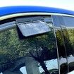 Solar Powered Car Exhaust Fan Window Ventilation Cooling System with Triple Outlets