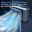 Solar Powered Car Exhaust Fan Window Ventilation Cooling System with Triple Outlets
