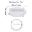 Window AC Kit Portable 67-180cm Slide Rail Interlock Air Conditioning Outlet Accessories Vertical Horizontal Sliding Cooling