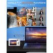 5K Digital Photography Camera 56MP Autofocus Vlogging Touchscreen 10X Zoom 6 Axis Anti Shake Compact 64GB SD Card Dual Lens 2 Batteries