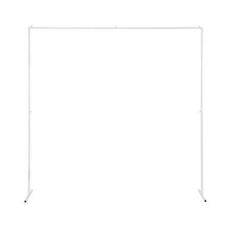 2M Backdrop Stand Wedding Background Decoration Party Flower Balloon Display White