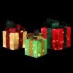 Jingle Jollys Christmas Lights 60 LED Fairy Light Gift Box 3pcs Decorations RGW