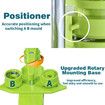 Button Maker Machine,58mm Installation Free 58mm(2.25in) DIY Pin Badge Button Maker Press Machine Badge Punch Press with Free 100pcs Button Parts Pictures Circle Cutter Magic Book