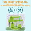 Button Maker Machine,3rd Gen Installation Free 32mm 1.25In DIY Pin Button Maker Press Machine Kit,Badge Punch Press Machine with Free 500pcs Button Parts & Pictures & Circle Cutter & Magic Book