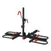2 EBike Rack Vehicle Electric Bicycle Rear Carrier Holder Stand Cycle Storage Platform for Car 2 Inches Foldable Tilt with Lock