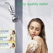 2Pcs Universal Shower Water Filter Cartridges with 20 Stage Reduces Chemicals and Chlorine