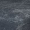 Ultra Soft Fitted Bedsheet with Pillowcase Double Size Dark Grey