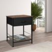 Bedside Tables End Table Storage