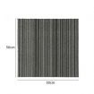 20x Carpet Tiles 5m2 Box Heavy Black