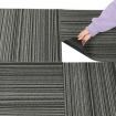 20x Carpet Tiles 5m2 Box Heavy Black