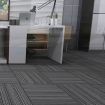 20x Carpet Tiles 5m2 Box Heavy Black