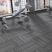 20x Carpet Tiles 5m2 Box Heavy Black