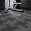 20x Carpet Tiles 5m2 Box Heavy Black
