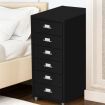 6 Drawer Office Cabinet Drawers Black